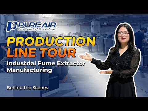 Inside PURE-AIR TECH: Industrial Fume Extractor Production Line Tour 🏭