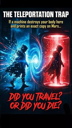 The Teleportation Paradox: Did You Just Die? 😱 #shorts #trending #space