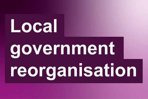 Local government reorganisation (LGR)