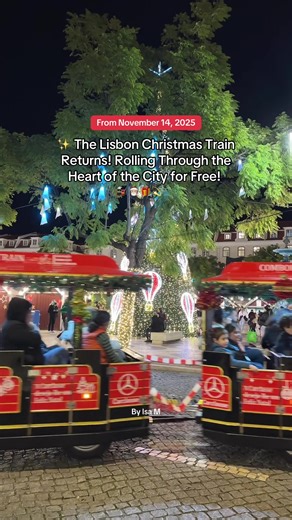 Comboio de Natal Lisboa 2025: Retorno Mágico e Gratuito!