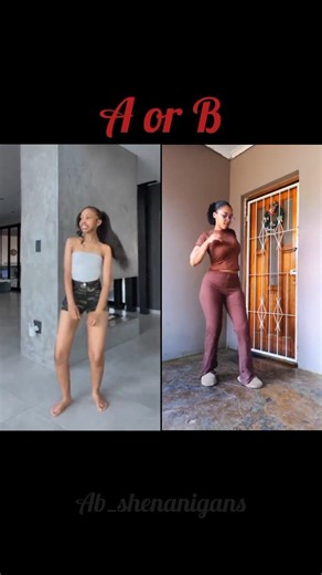 Amapiano Dance Challenge | A or B? Who Nailed It 🔥