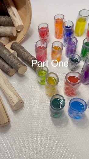 RightBrainedMom (Brandon)🇨🇦 on Instagram: "Part One After the -cookie/condom- window decor post, I’m eager to hear what you think I’m making now. *No, they are not jello shooters. 😁 (I have no idea if these will turn out or not- I’ll share the end results in Part 2 either way. ) #partone #resinart #resinandwood #resin #resincraft #resinartist #diyresin #diyresinart #artstagram #makersmovement #diyhomedecor #colourfulhome #dopamineforthehome"