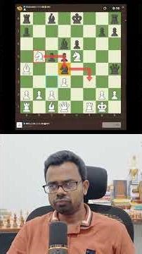 Forking Knight , Final Moments of Day 29 Game 2 , Tamil Chess Channel