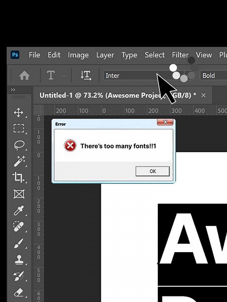 Too many fonts? Try FontBase! #font #design #type