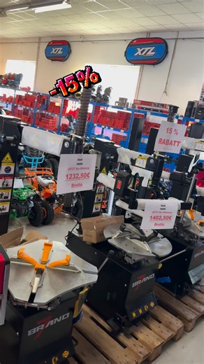 World Brand 7 GmbH on Instagram: "Unser top Angebot, Reifen montiere Maschinen, solange der Vorrat reicht 15 % reduziert"