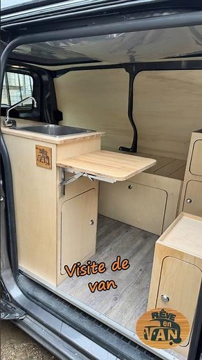 Visite d'un van aménagé sur mesure