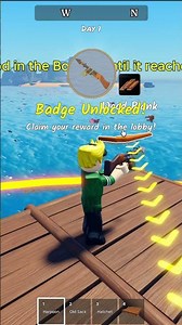 I'm Surviving 100 Days at SEA! #roblox #100daysatsea #robloxsurvival