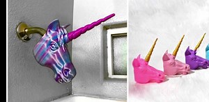 3.4M views · 217 reactions | These Unicorn Shower Heads are ADORABLE!! 濾 Find HERE ➡️ https://rstyle.me/n/c7wt53b5zc7 . We may earn a small commission at no extra cost to you from the link above | Kitchen Fun With My 3 Sons | Facebook