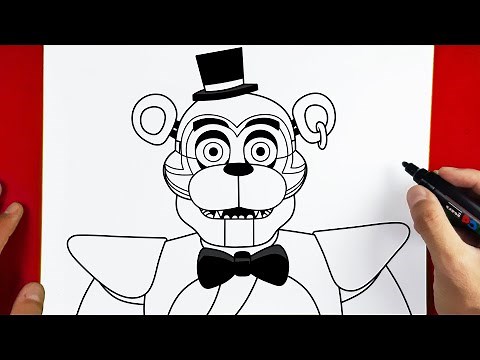 How to Draw Freddy - Five Nights at Freddy's: Security Breach