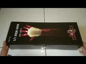 Ironman Glove with Laser, White Led & Missile (Long Hand)