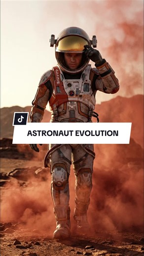 ASTRONAUT EVOLUTION #space #history #shorts #usa