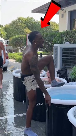 Ice Bath Challenge Gone Wrong! 🧊😂 | He Couldn't Handle the Cold! #shorts #facts