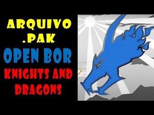 Aprenda a Configurar o OpenBOR (Beats of Rage) com o arquivo .pak do Jogo Knights & Dragons