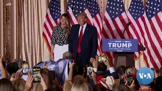 Trump Announces 2024 Presidential Run