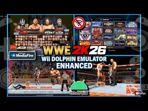 New WWE 2K26 Wii Mod - Dolphin Emulator Enhanced | Android Gameplay!