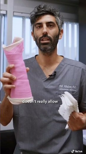 CAST vs SPLINT? Why is one used vs the other in orthopedics? #education #Nurses #injury #SignMyCast