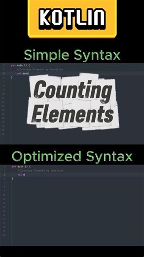 How Many Orcs? Count with Kotlin ⚔️ #kotlin #coding #shorts
