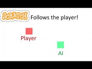 Make a AI that follows the player in Scratch!