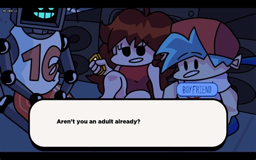 【回顾老模组】FNF HEX （week X）一遍过