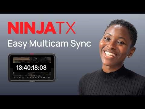 How to Use Timecode & AirGlu on the Atomos Ninja TX
