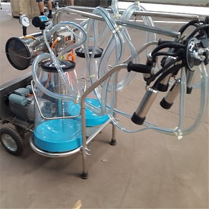 [Hot Item] Machine à traire mobile avec pompe à vide