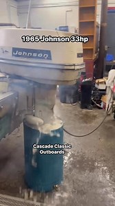 11K views · 229 reactions | First run in a while of the 33 hp Johnson after installing all the wiring and key switch. | Cascade Classic Outboards | Facebook