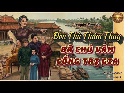 Chuyện Xưa Miền Nam: BÀ CHỦ VÀM CỐNG TRỊ GIA - Quả Báo Nhãn Tiền Kẻ Phụ Nghĩa|Nghe Chuyện Xưa dễ Ngủ