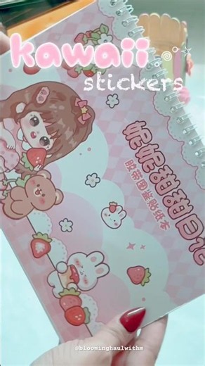 Kawaii Stickers🍡🎀| #shorts #ytshorts #kawaii #unboxing #aesthetic #viral #stationery #stickers