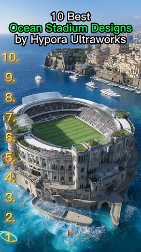 10 Amazing Ocean Stadium Designs #stadium #architecture #football #soccer | Hypora UltraWorks