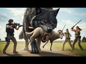 UNBELIEVABLE: Giant MUTANT WOLF Attacks US Farm