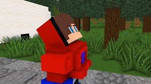 JJ Hulk in Love Trap by Girls All Colors Battle SuperHero Maizen Minecraft Animation | Maizen Craft