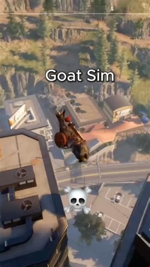 Ngl I LOVE ❤️ Goat Sim I play it so much man 😜😂
