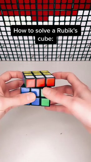 How to solve a #RubiksCube step 1 The Daisy! #LearnOnTiktok #TiktokTutorial #AdventureEveryTurn #RetroGaming #GamingOnTiktok