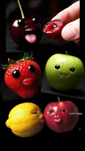 AI Art vs My Art #digitalart #nichefruit #procreatedrawings