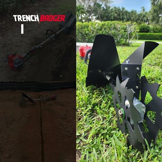 TrenchBadger Pro - The Lightest Handheld Trencher