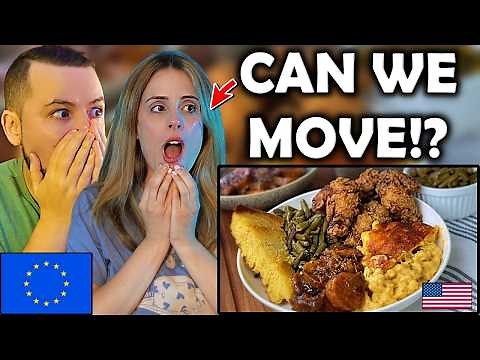 European Girl First Time Reaction to American Food!