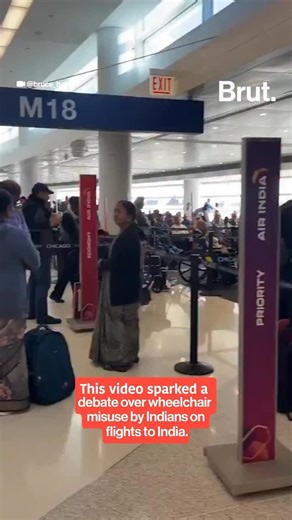 A controversy over wheelchair assistance snowballed into a broader discussion on ageing travellers, accessibility and airline rules. Should airlines charge for wheelchairs? | Brut India