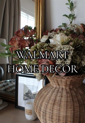 Walmart luxury for less and these are my Spring 2026 favorites 🤎 Walmart’s home section is insanely good right now and this is just the first of many videos I’m making because I found so many pieces that look high end for a fraction of the price. I’m obsessed with the woven rattan planter. It feels so chic and gives that elevated look you’d normally see from places like Pottery Barn. The scalloped mini lamp is another favorite and it’s perfect for a floating shelf, kitchen counter, or even a li