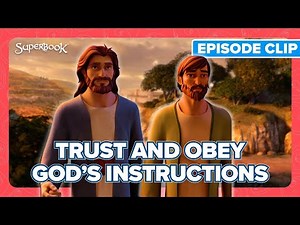 The Ten Spies Explored the Promised Land | Superbook - Joshua and Caleb English Clip
