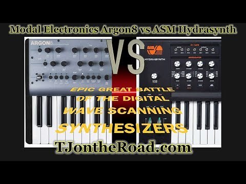 ASM Hydrasynth vs Modal Electronics Argon8