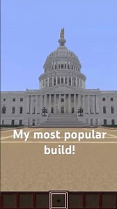 Minecraft Capitol Revisited #minecraft #capitol #columbia #architecture #america