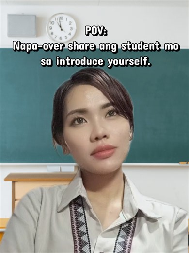 Introduce yourself: sample student self-introduction in Tagalog