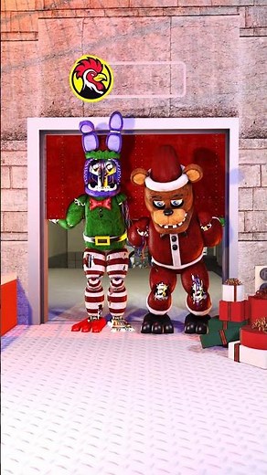 Will YOU Help Christmas Freddy Save Chica from Tralalelo Tralala (FNAF Animation)