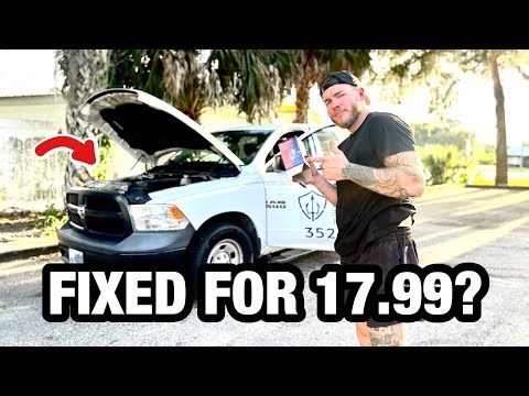 I bought an OVERHEATING WORK TRUCK 200 miles away and fixed it for 17.99? (Facebook marketplace)