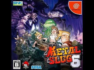 Metal Slug 6 DREAMCAST PORT Playthrough (1080p/60fps)