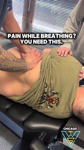 Do you feel sharp, stabbing, or tight pain when you take a deep breath? 😤 It may not be your lungs… It could be a nerve entrapment within your intercostal muscles — the small muscles between your ribs that help you breathe and rotate. When adhesion forms around the intercostal nerves, every breath can irritate that tissue 😣 Stretching, cracking, or foam rolling usually won’t fix it if the nerve is glued down. At Whole Life Spine and Soft Tissue, located in South Barrington just 20 minutes outs