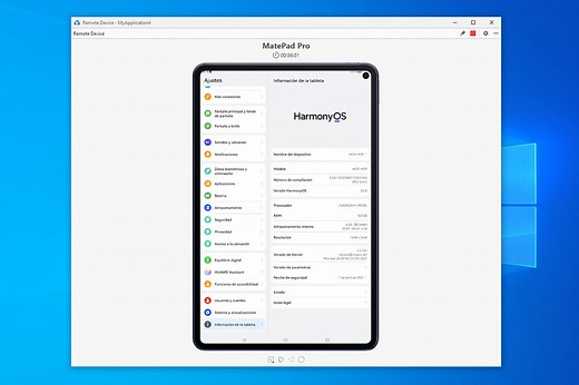 Cómo probar HarmonyOS de Huawei con su emulador oficial para PC