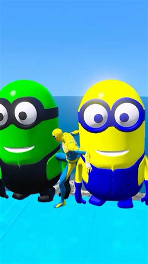 GTA V EPIC ALIEN VS EPIC MINION#shorts