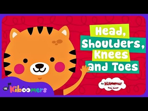 Head Shoulders Knees & Toes - The Kiboomers Preschool Songs - Body Parts