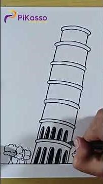 How to Draw Famous World Landmarks Easy in Less Than One Minutes